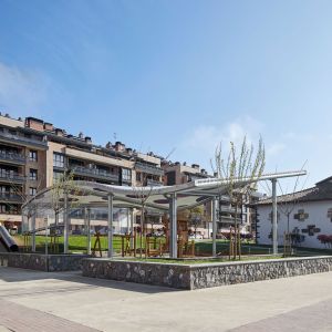 Tensioned structure in Itxaropena Square